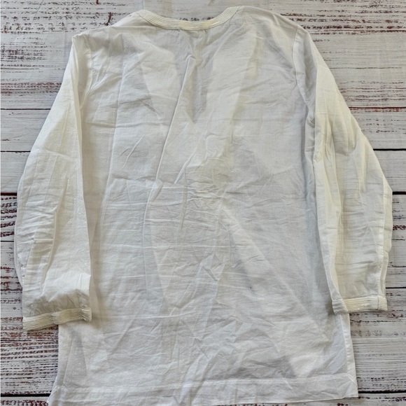 J Crew Embroidered 100% cotton tunic top size XS - Picture 8 of 8